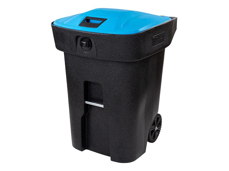 toter bear resistant trash can 96 gallon for sale through wastequip